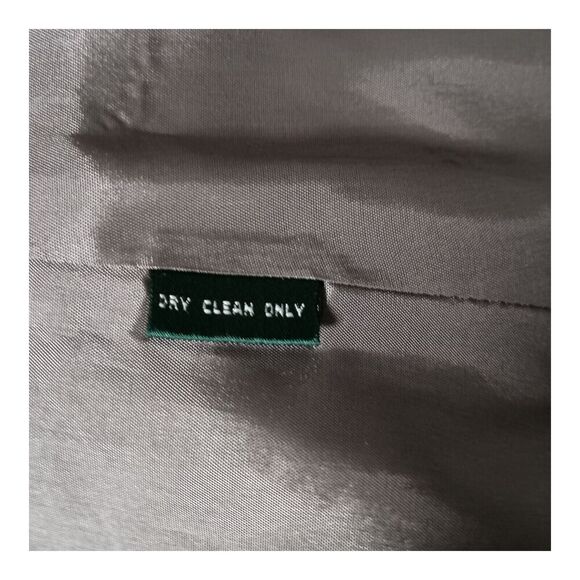 Lauren Ralph Lauren Blazer Jacket 100% Virgin Wool Grey Women's 2 - Picture 4 of 5